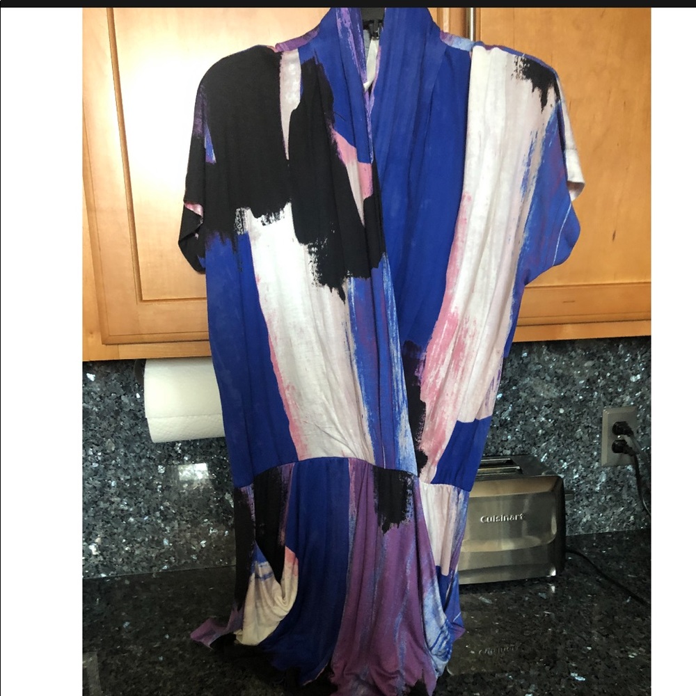 Rachel Rachel Roy 24 hour dress blue  small